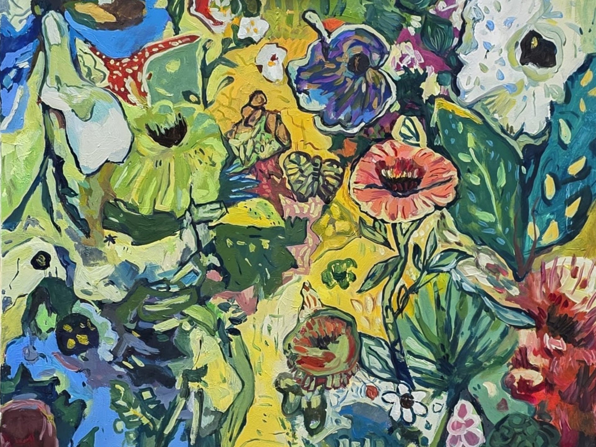 Modern Spring Painting